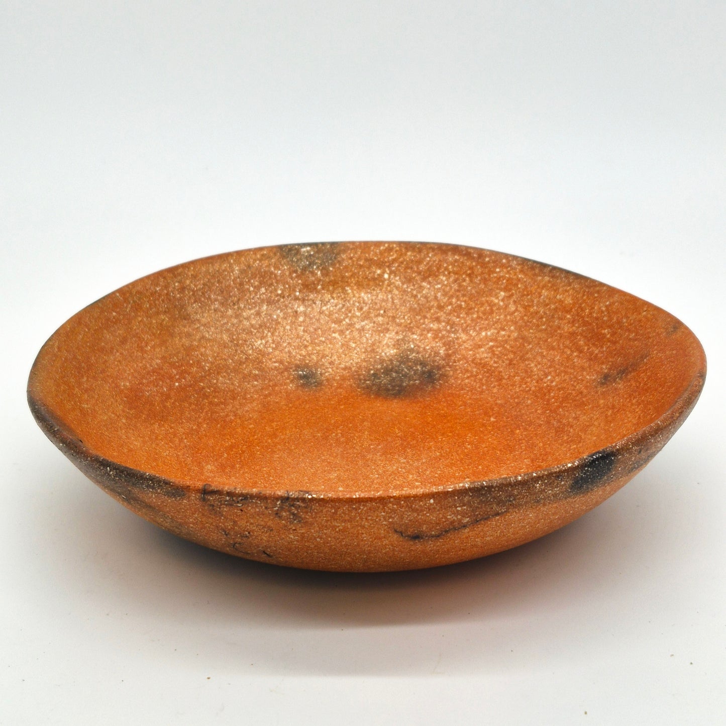 Mary North ~ Shallow Mica Chile Bowl, 1 3/4" x 7 1/2" x 7 1/2"