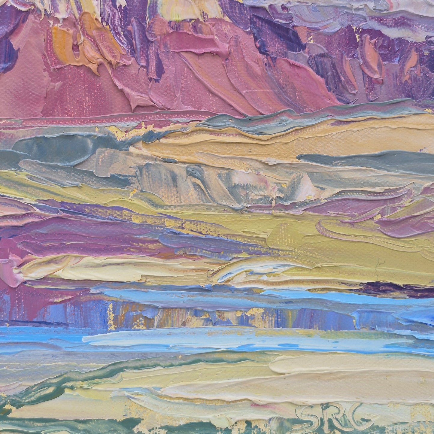 Sarah Grenzeback ~ Reflections 19" x 19"
