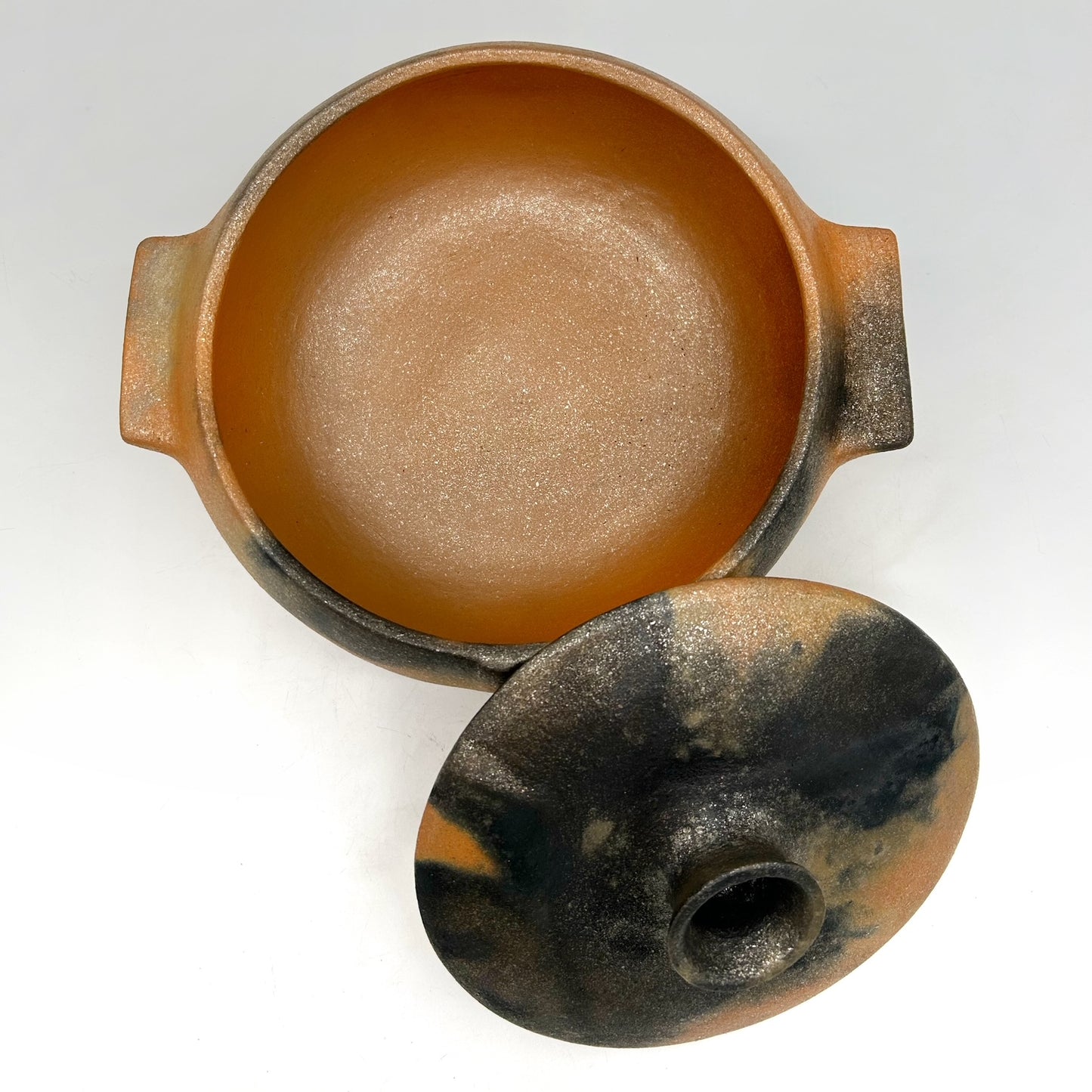 Alfred Blea ~ 2 1/2 Quart Casserole style pot, 5 1/2" x 10" x 8 1/2"