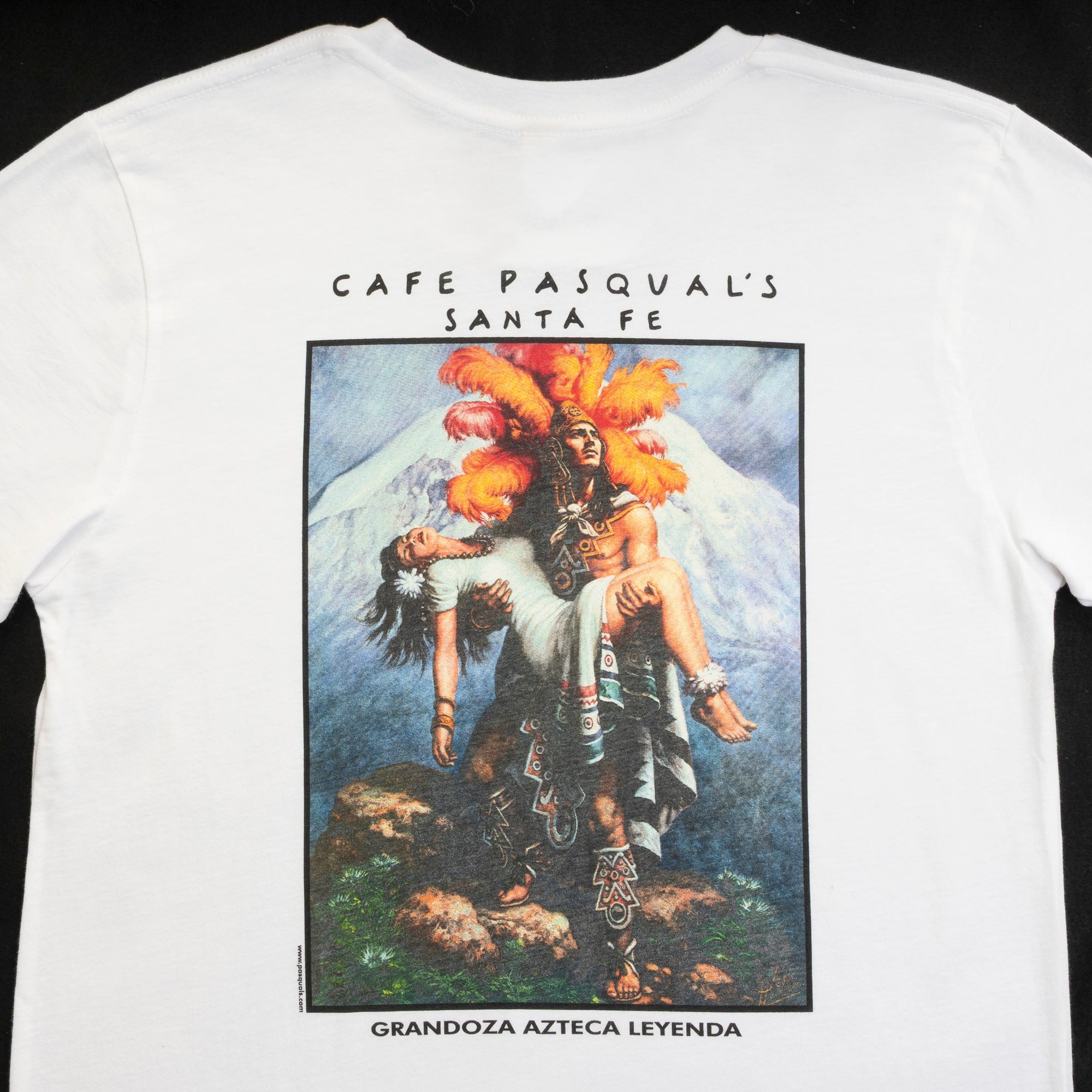 Azteca Leyenda T-Shirt – Cafe Pasqual's & Art Gallery