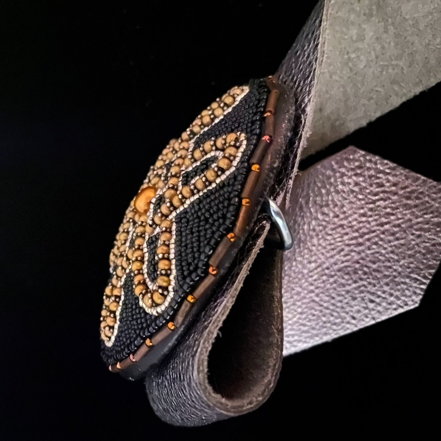 Camille Moss ~ Celtic Design Belt Buckle, 4" x 2 1/2"