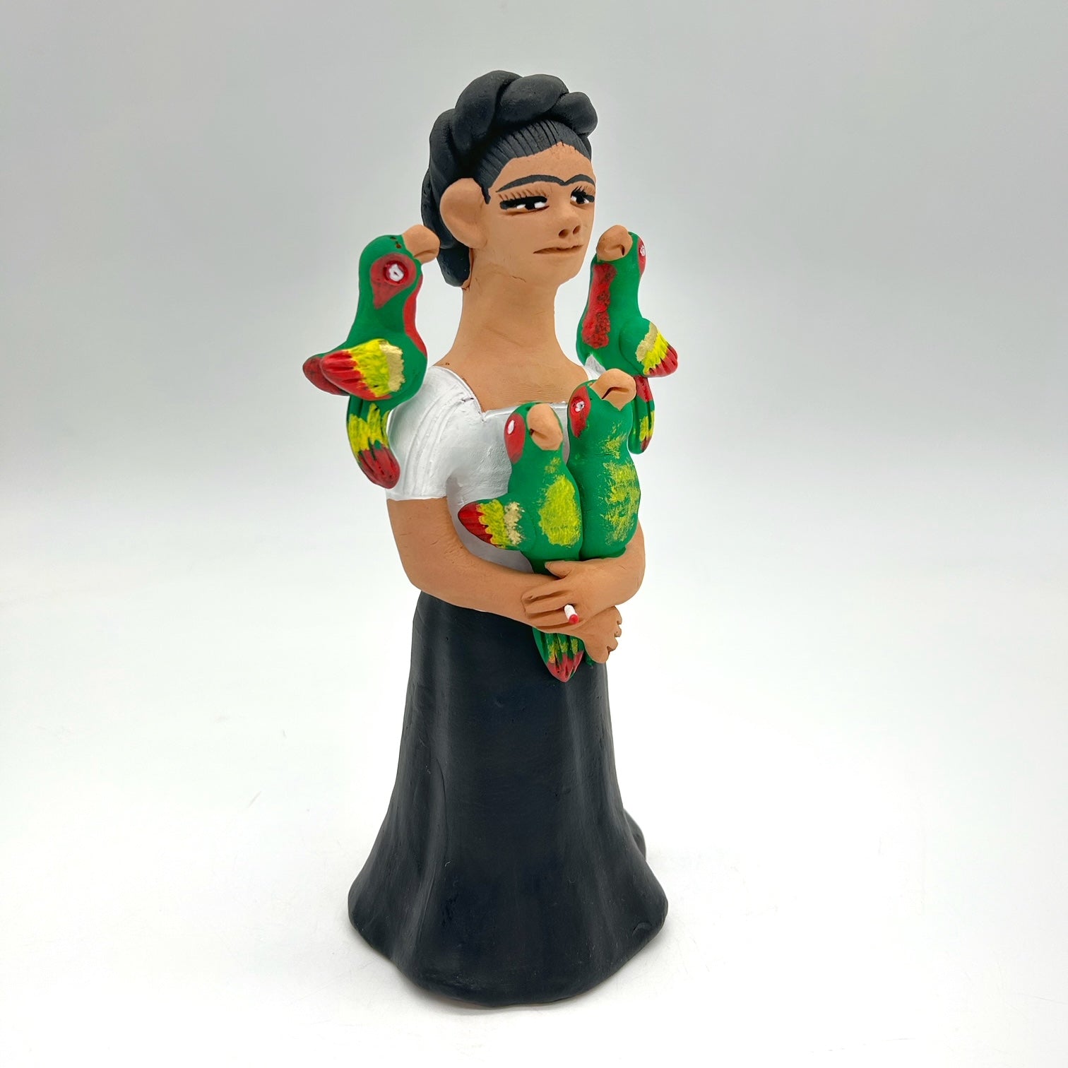Irene Aguilar ~ Frida con Loros, medium 9