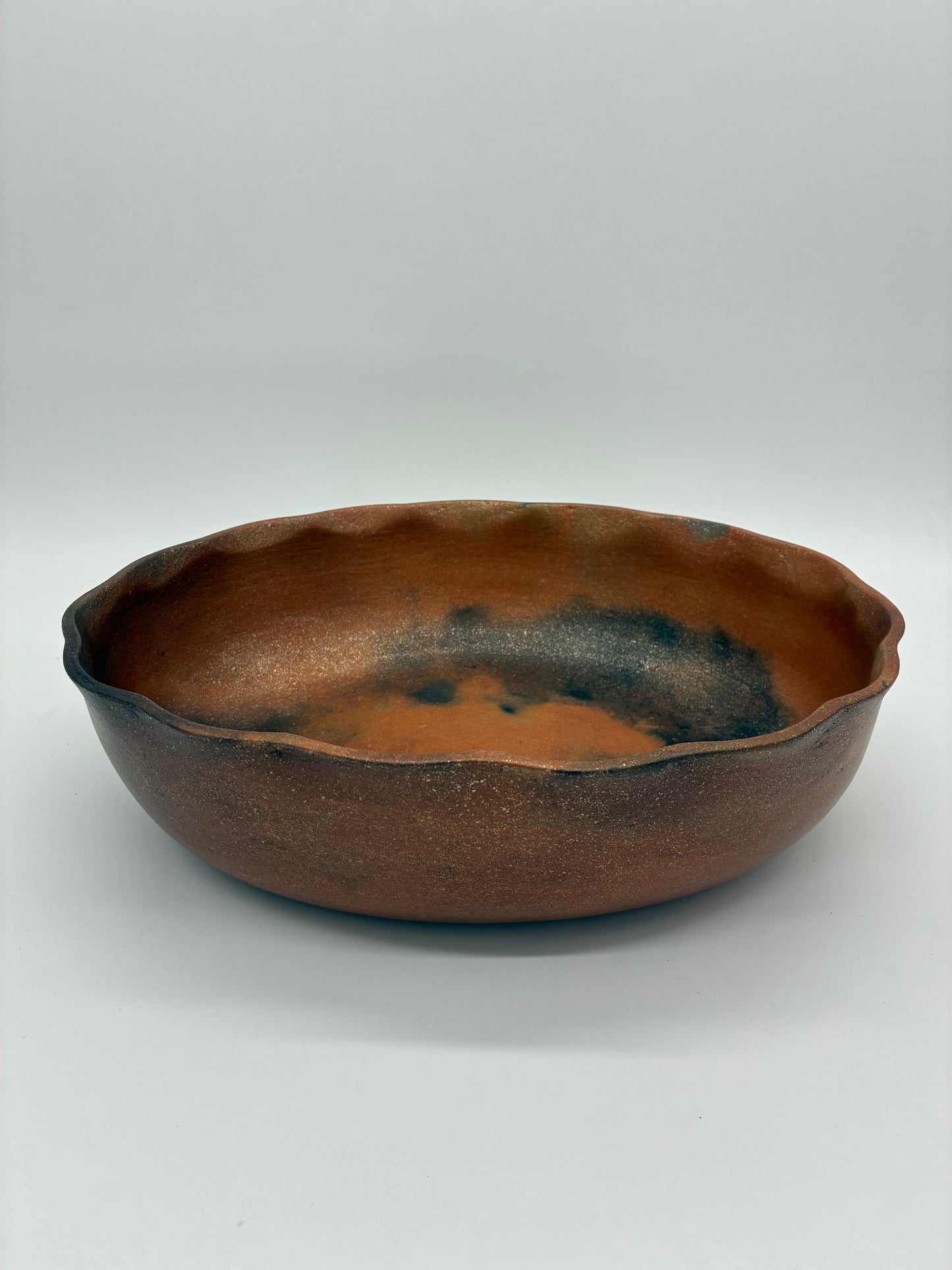 Lorenzo Mendez ~ 6 Quart Mica Bean Pot, 13 1/8" x 3 5/8" x 11 3/8"