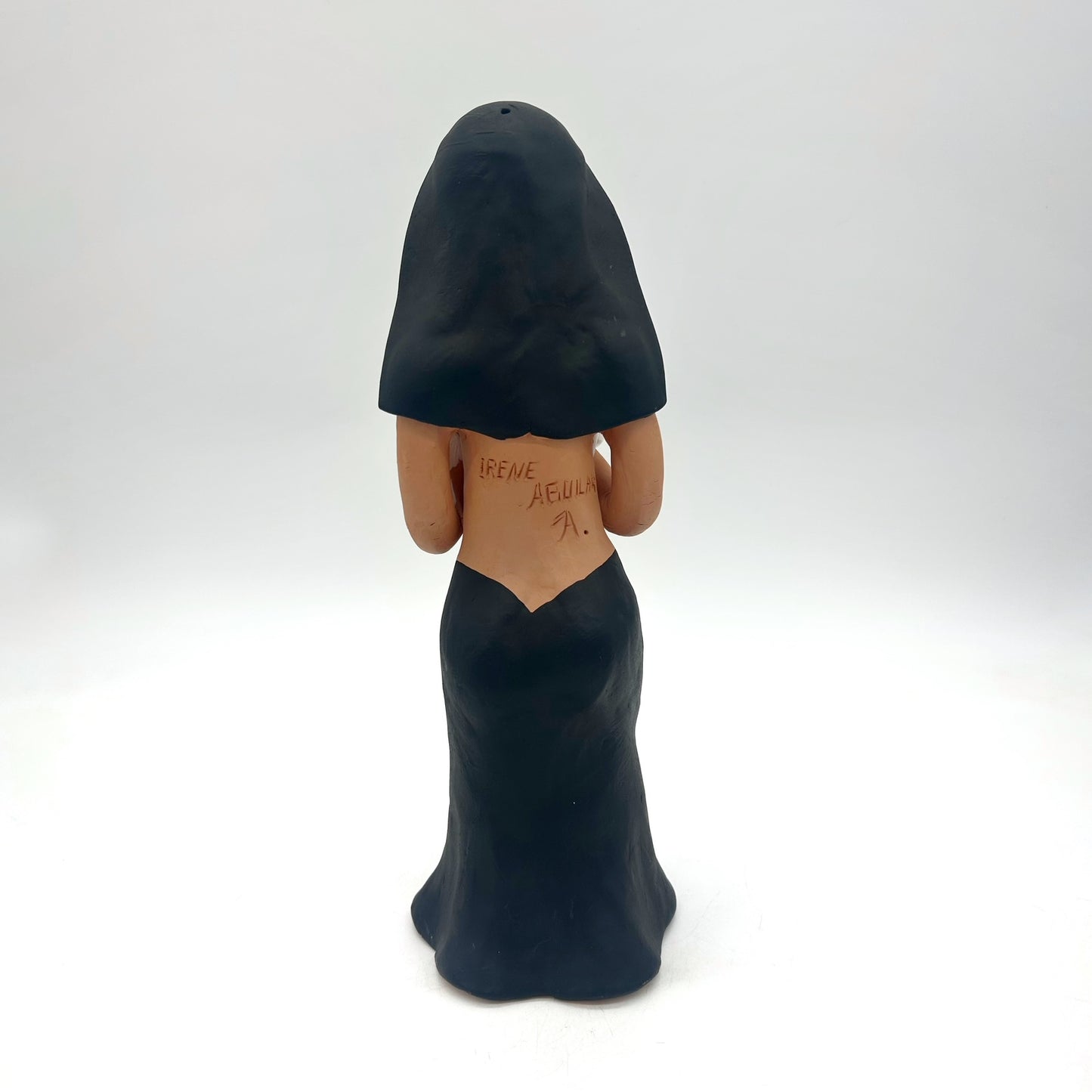 Irene Aguilar ~ Woman of the Night, medium 11 1/2" x 4" x 4"