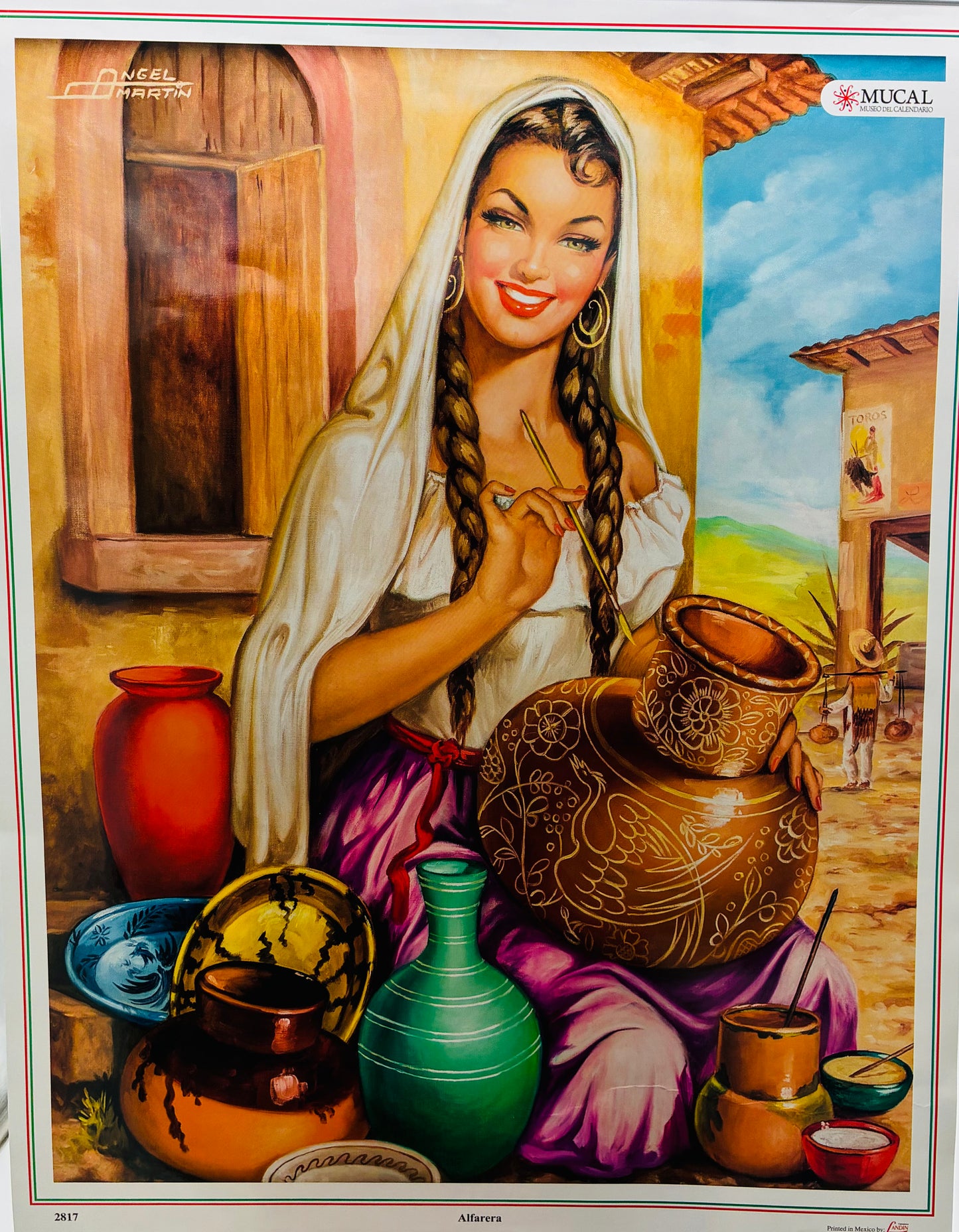 2027.03 Calendar Alfarera