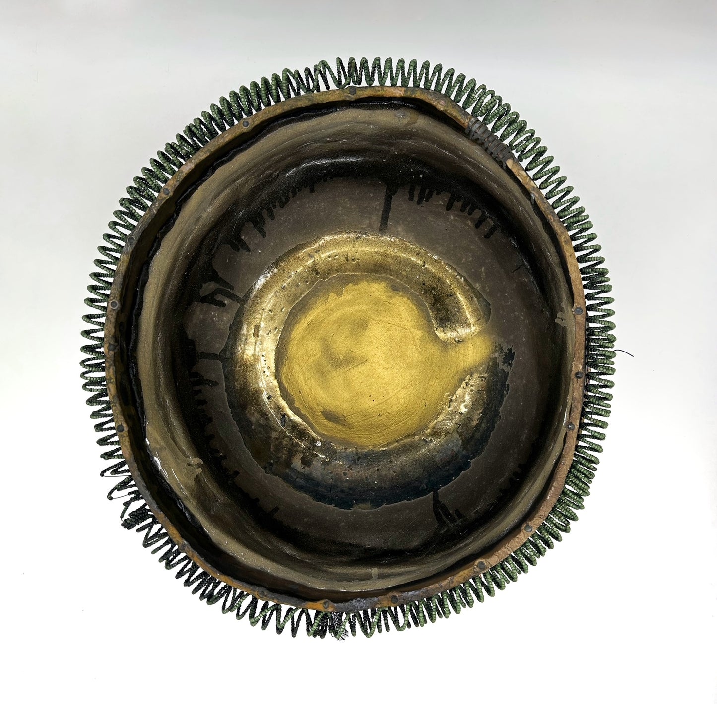 Suzanne Vilmain ~ "Basket with Enso", 9" x 13 1/4" x 14"