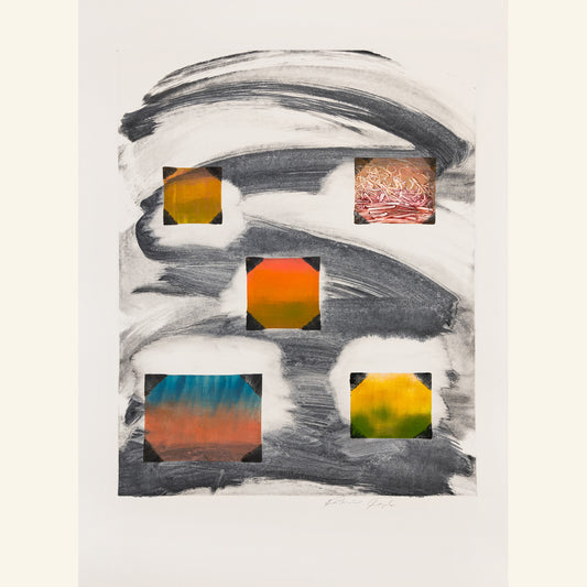 Katharine Kagel ~ "Distant Memories" Monoprint