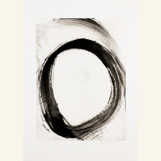 Katharine Kagel ~ "Hug" Monoprint