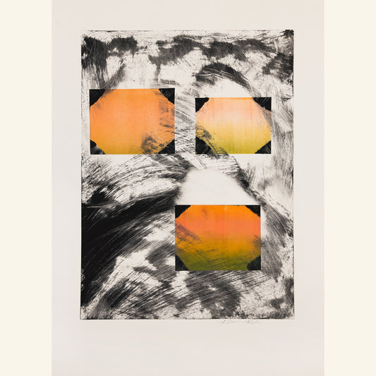 Katharine Kagel ~ "Recent Memories" Monoprint