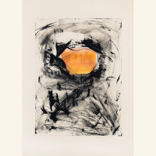 Katharine Kagel ~ "The is Only One Subject" Monoprint