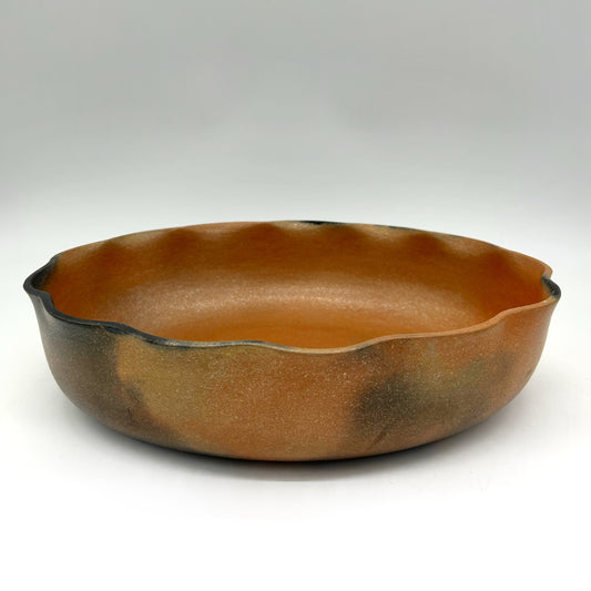 Lorenzo Mendez ~ 4 1/4 Quart Oval Open Roaster, 3 1/4" x 13 3/8" x 11 3/8"