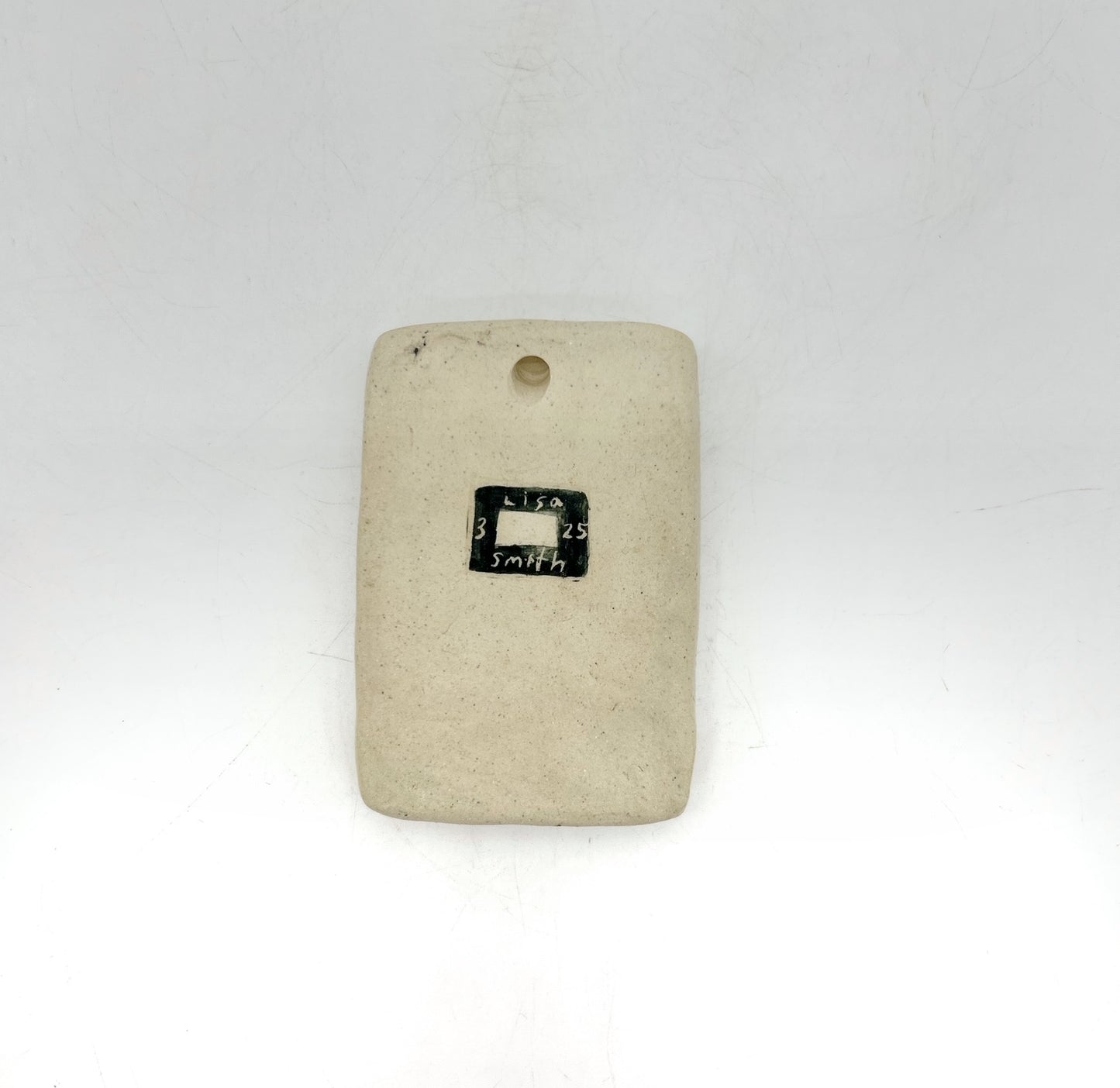 Lisa Smith ~ Rain Tile, medium 3 1/4" x 2 1/4" x 1/2"