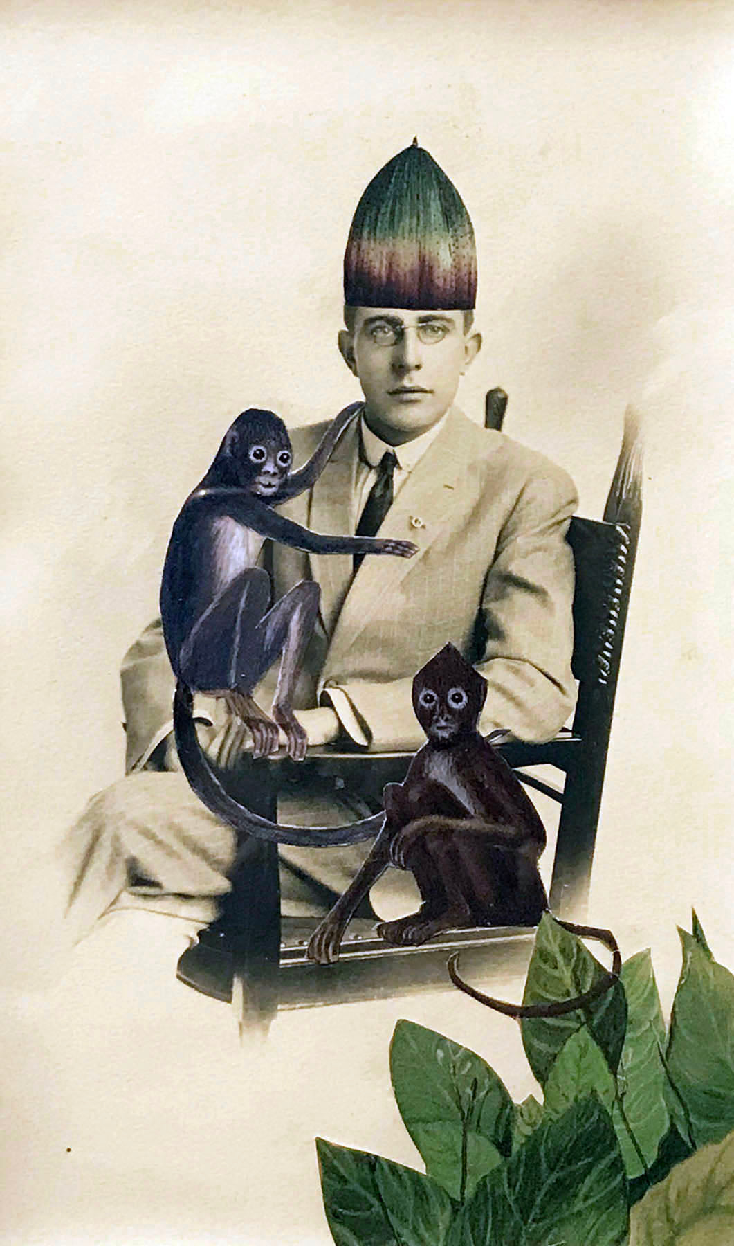 Suzanne Sbarge ~ Monkey, 8" x 5"