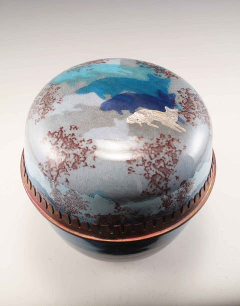 Harlan W. Butt ~ Odyssey #6 Aeaea, 6" x 5 1/2" x 5 1/2"