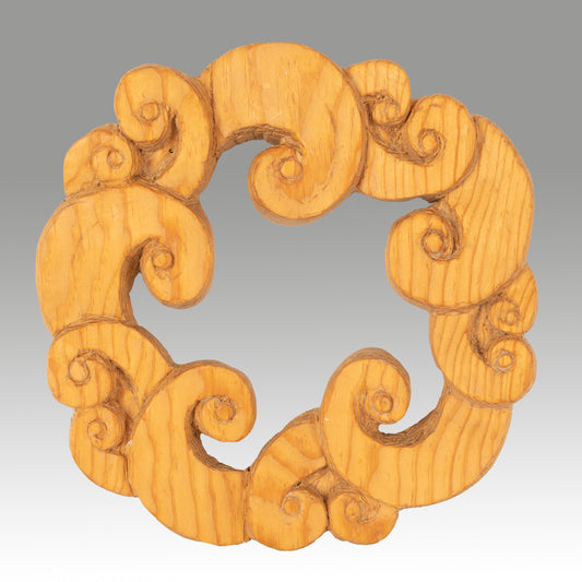 Dave Parsons ~ Cloud Wreath, 11 1/2 " x 11 1/2 " x 1 1/2"