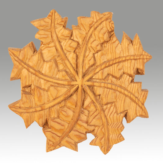 Dave Parsons ~ Pine Pinwheel Wreath, 13" x 13" x 1 1/2"