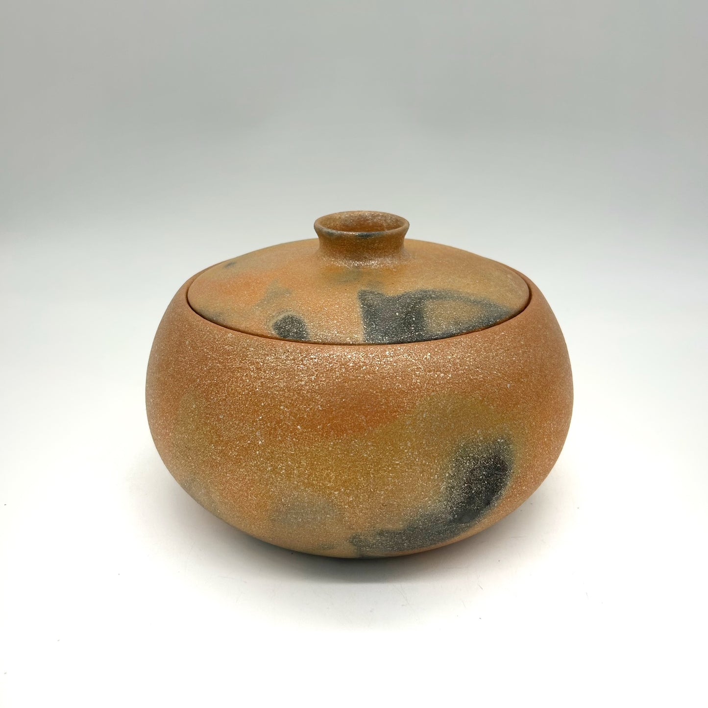 Rhonda Avidon ~ 3 Quart Mica Casserole style pot, 5 3/4" x 8 1/2" x 8 1/2"