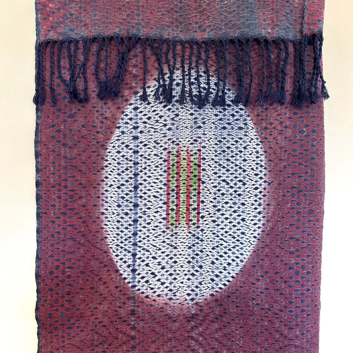 Speer / Daller ~ Three Circles Weaving, 18" x 64"