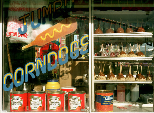 Margaret Moore ~ "Corndogs" NM State Fair, 11" x 14"