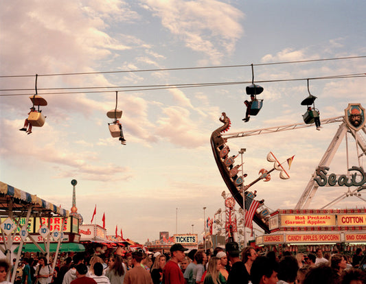 Margaret Moore ~ "Dragon Ride" AZ State Fair, 11" x 14"