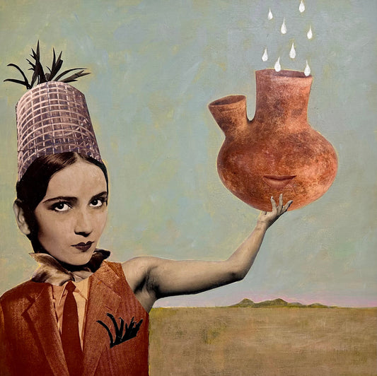 Suzanne Sbarge ~ Water Catcher Print, 16" x 16"