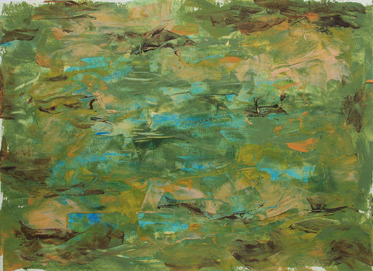 Bill Skrips ~ "A Big Field" Painting