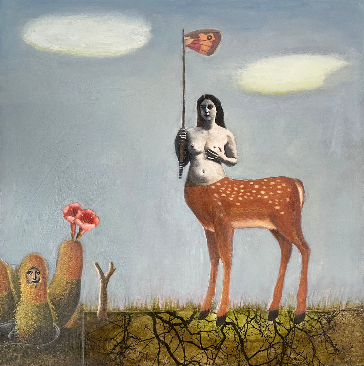 Suzanne Sbarge ~ Faun 12" x 12"