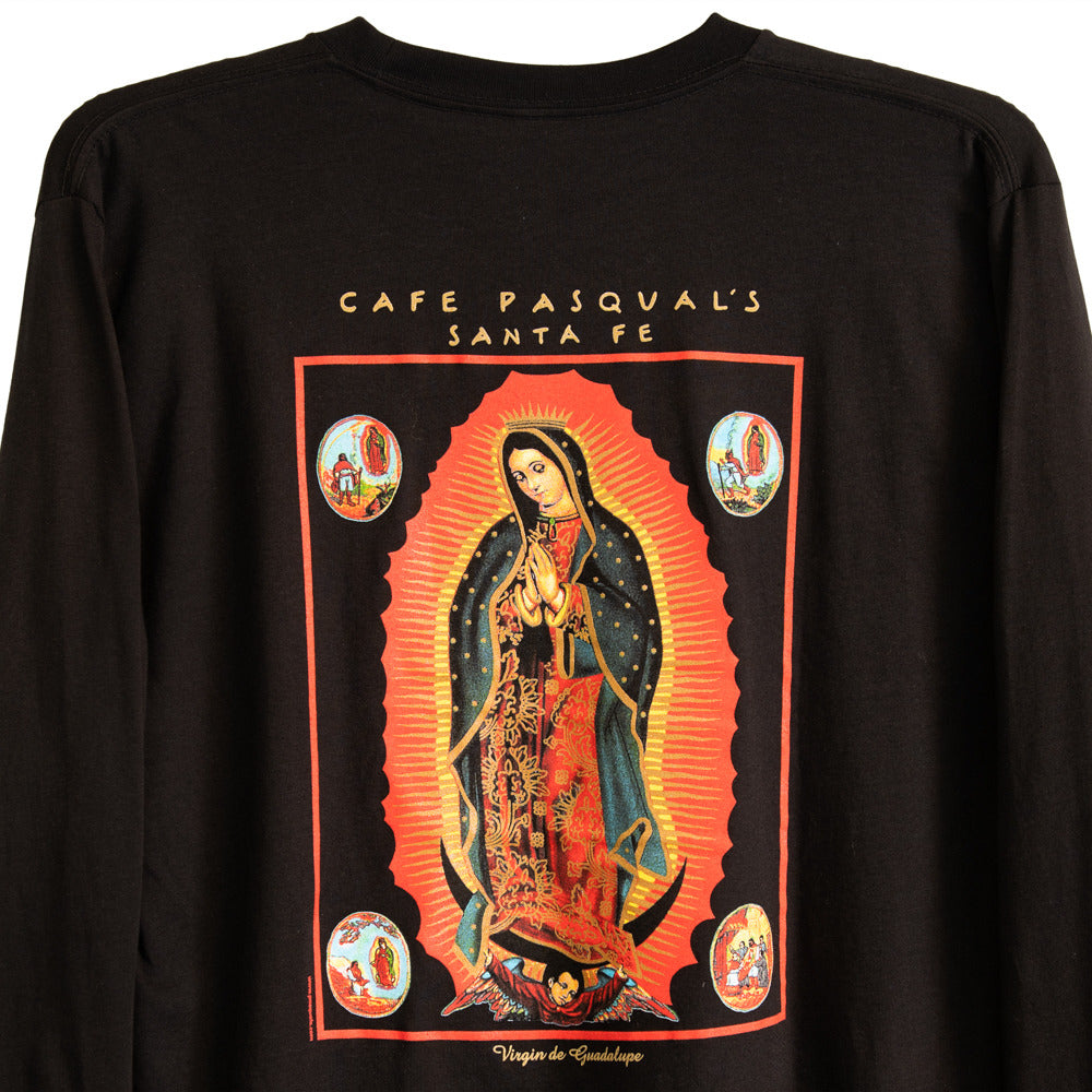 Lady of Guadalupe T-Shirt – Cafe Pasqual's & Art Gallery