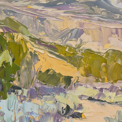 Sarah Grenzeback ~ Diablo Canyon Wash 17" x 21"