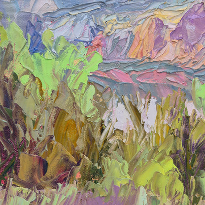 Sarah Grenzeback ~ River Fork 17" x 21"