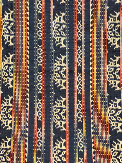 Threads of Life ~ Hand Woven Natural Dye Ikat 63" x 20"