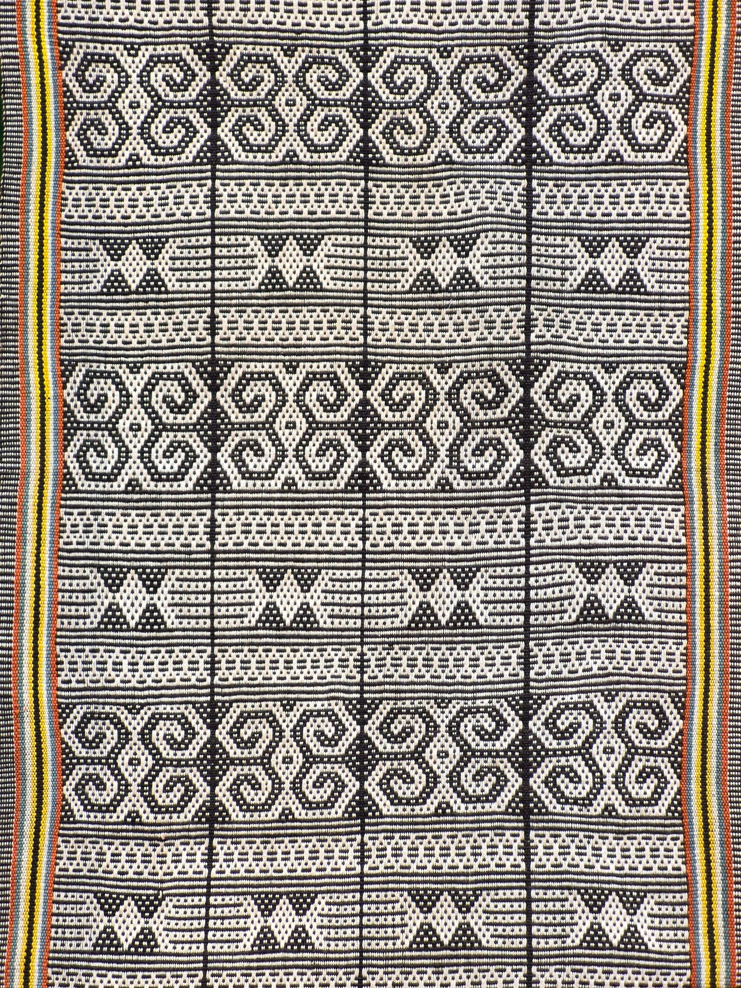 Threads of Life ~ Hand Woven Natural Dye Ikat   54" x 13"