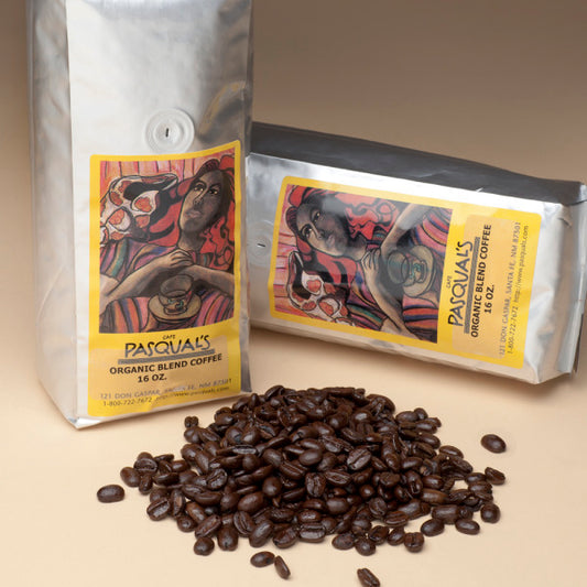 Pasqual's Blend Organic Coffee 16 oz bag