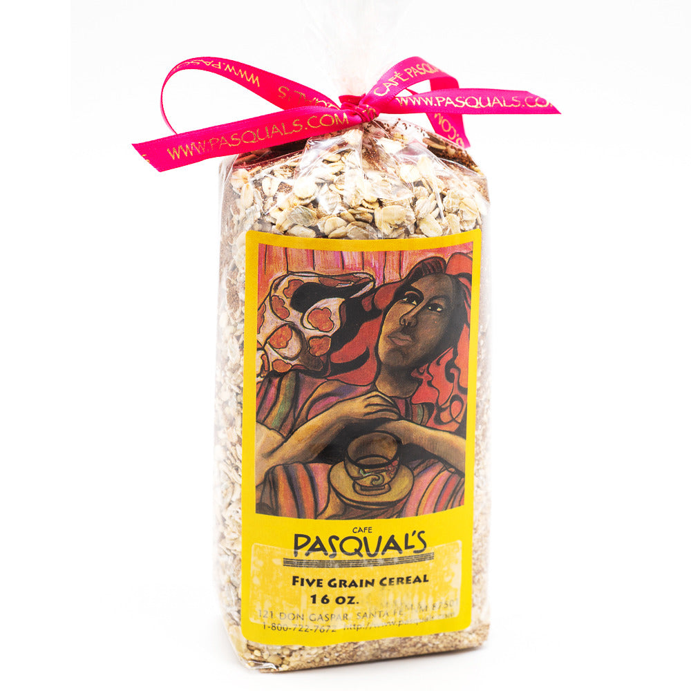 Organic Five Grain Hot Cereal of Barley, Rye, Millet, Amaranth and Teff, 16 oz.