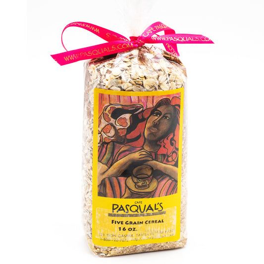 Organic Five Grain Hot Cereal of Barley, Rye, Millet, Amaranth and Teff, 16 oz.