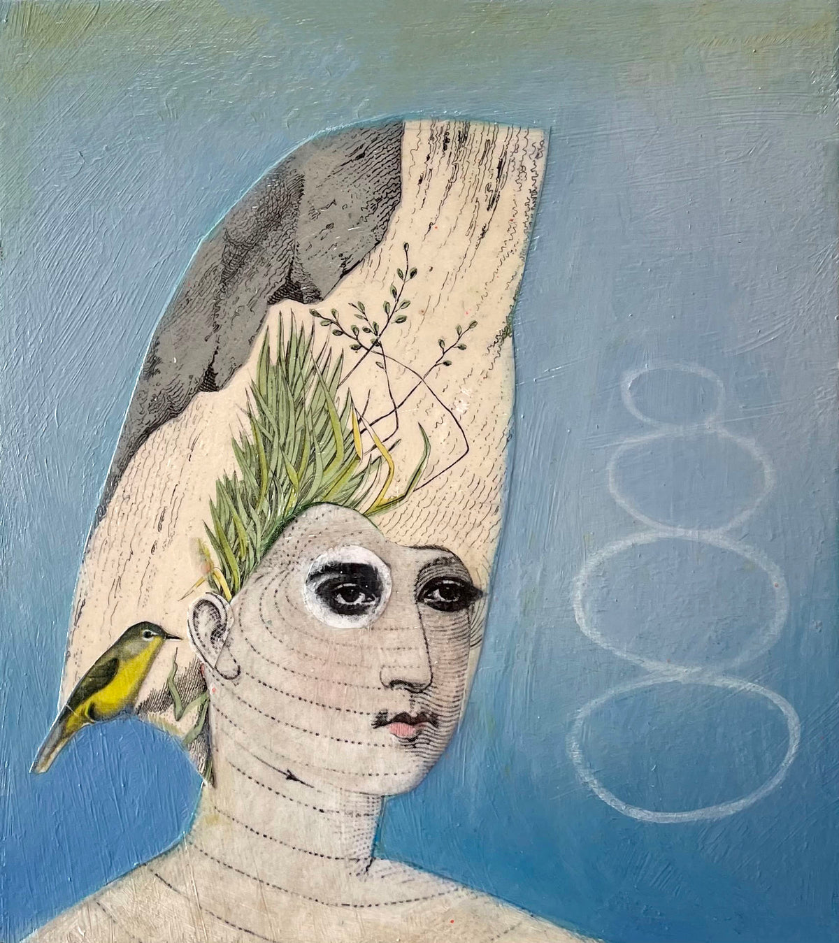Suzanne Sbarge ~ Whisper, 6" x 5.25"