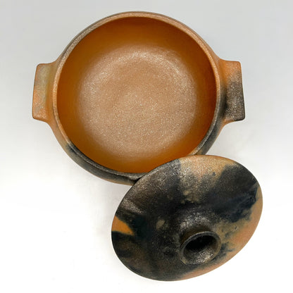 Alfred Blea ~ 2 1/2 Quart Casserole style pot, 5 1/2" x 10" x 8 1/2"