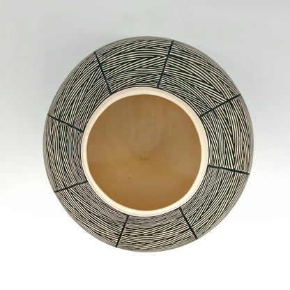 Acoma Pueblo - Ceramic Pot, 7" x 7 1/2"x 7 1/2"