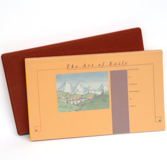 The Art of Exile: Paintings by Tibetan Children in India, 12" x 7"