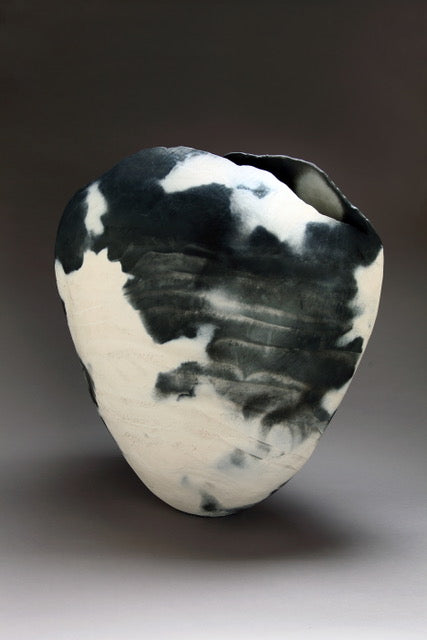 Bonnie Lynch ~ Scallop Vessel #2, 25" x 22" x 12"