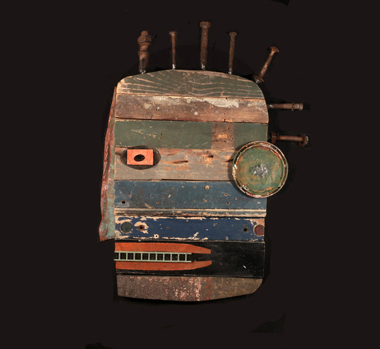 Bill Skrips ~ "Delta" Wall hanging, 19" x 15" x 1.5"
