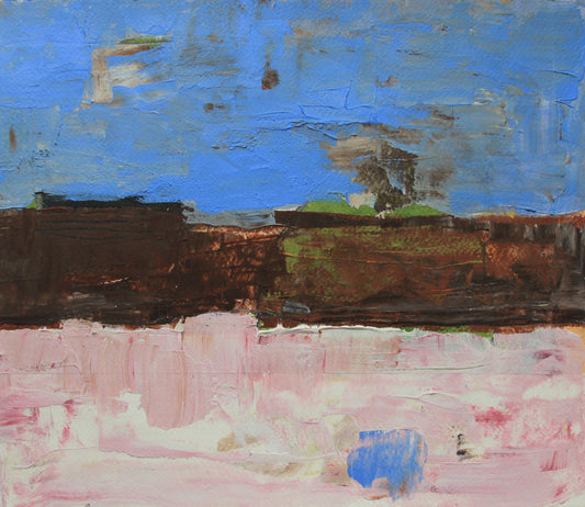 Bill Skrips ~ "Eighty-Eight" Painting, 12" x 16"
