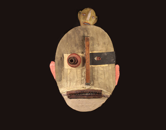 Bill Skrips ~ "The Other" Wall hanging, 14" x 10" x 3"