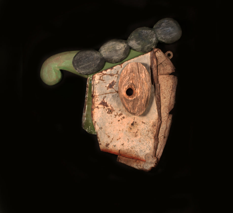 Bill Skrips ~ "Winslow" Wall hanging, 19.5" x 19.5" x 3"