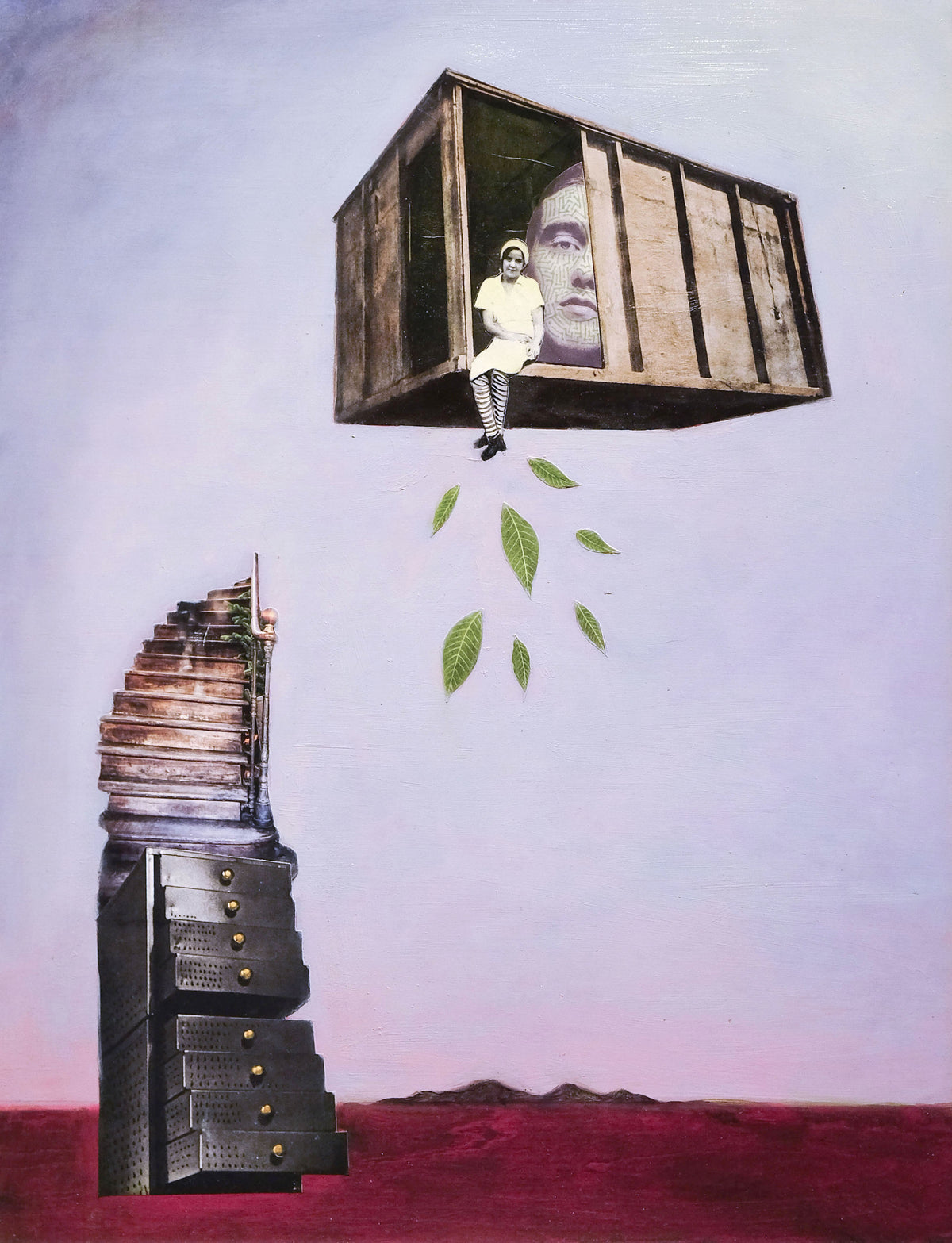 Suzanne Sbarge ~ Boxcar Print, 20" x 16", 14" x 11"
