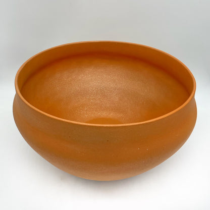 Clarence Cruz ~ 14 Quart Extra Large Open Mica Bowl, 8 1/2" x 15 1/2" x 15 1/2"