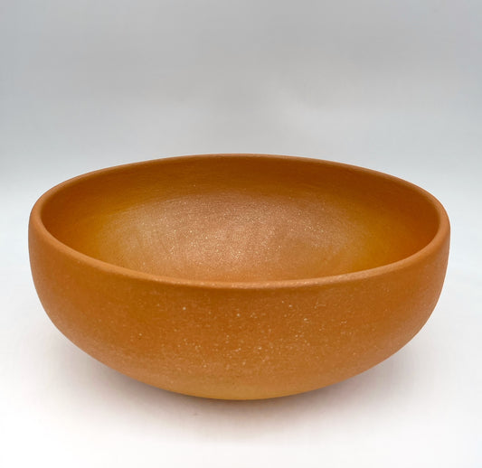 Clarence Cruz ~ 5 1/2 Quart Mica Open Bowl, 5" x 12" x 12"