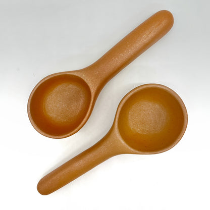 Clarence Cruz ~ Mica Ladle, 11" x 3 1/2- 4" x 2 1/2"