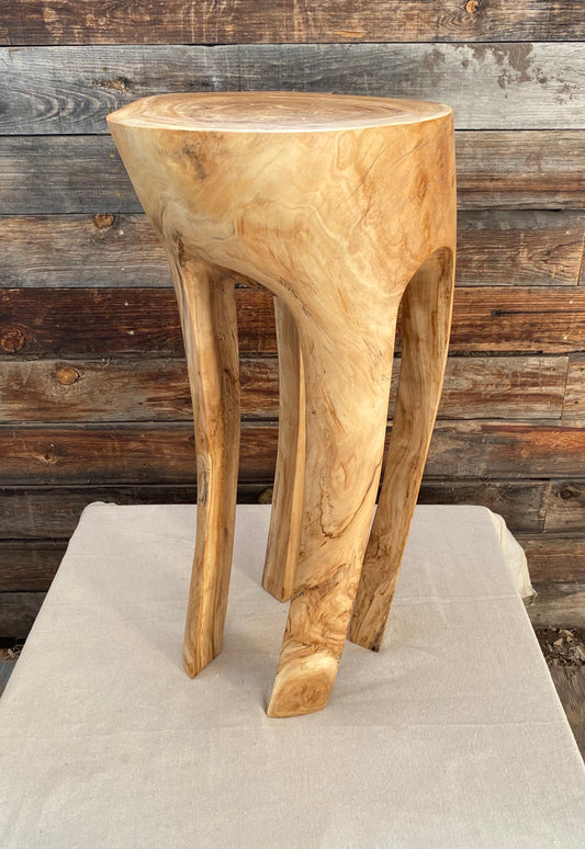 Chris Olson~ Deer Leg Table, 30" x 14" x 16"