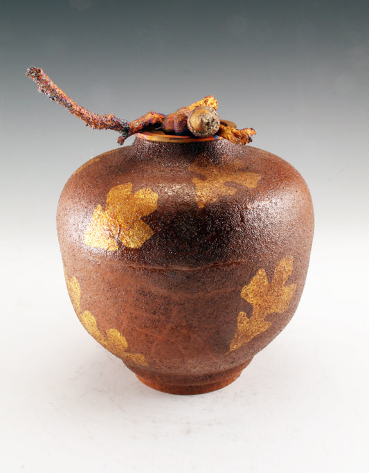 Harlan W. Butt ~ Post Oak Vessel, 5" X 4" X 4"